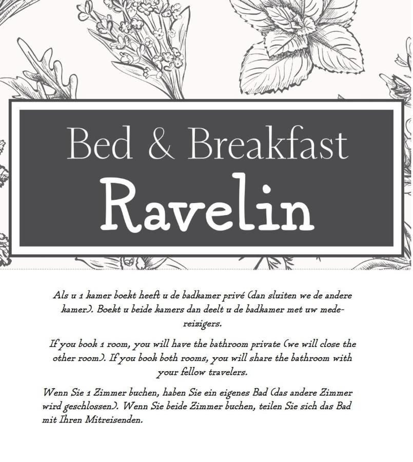 Bed & Breakfast Ravelin Rees Dış mekan fotoğraf